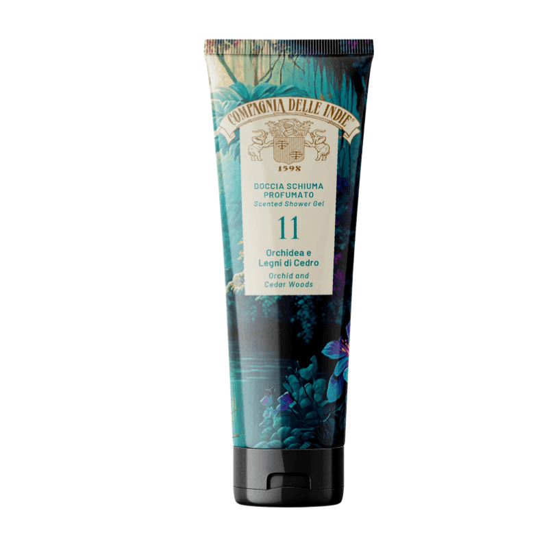Compagnia delle Indie gel de duș parfumat 11 Orchid and Cedar Woods 250 ml