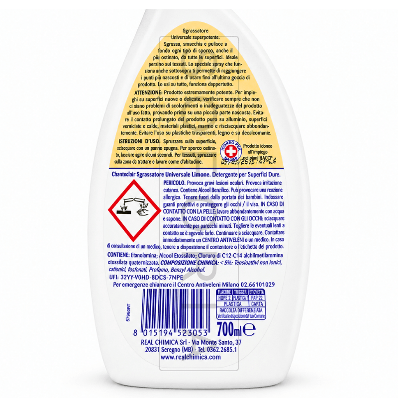 Chanteclair degresant spray universal Lămâie 700 ml - imagine 2