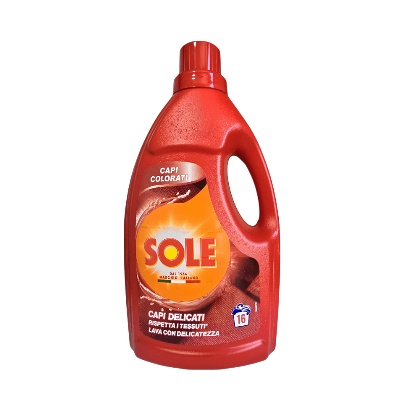 Sole detergent de rufe lichid Capi Colorati 1000 ml, 16 spălări
