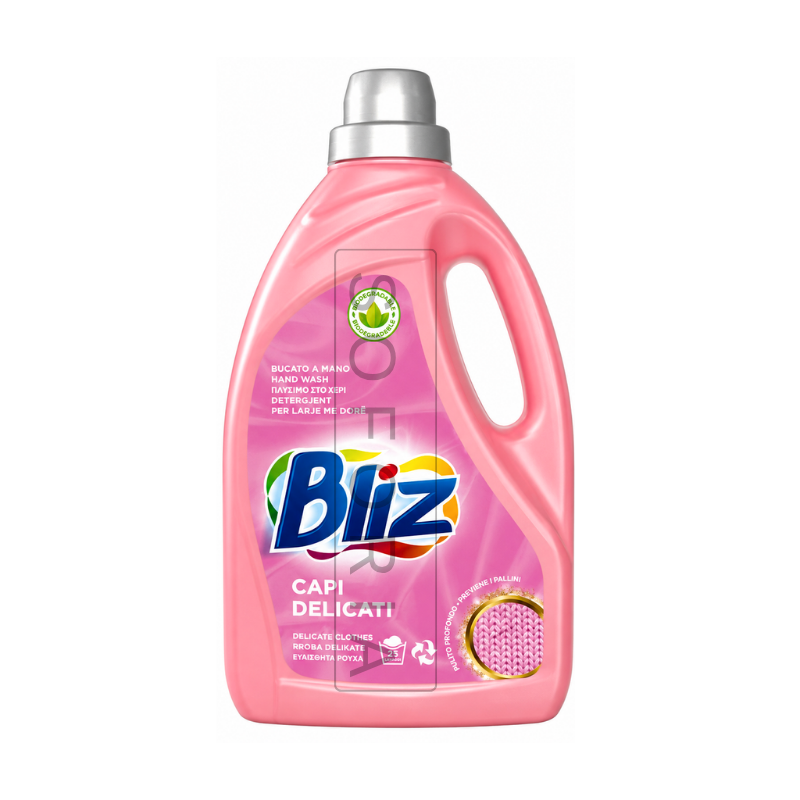 Bliz detergent de rufe lichid haine delicate 1500 ml, 25 spălări