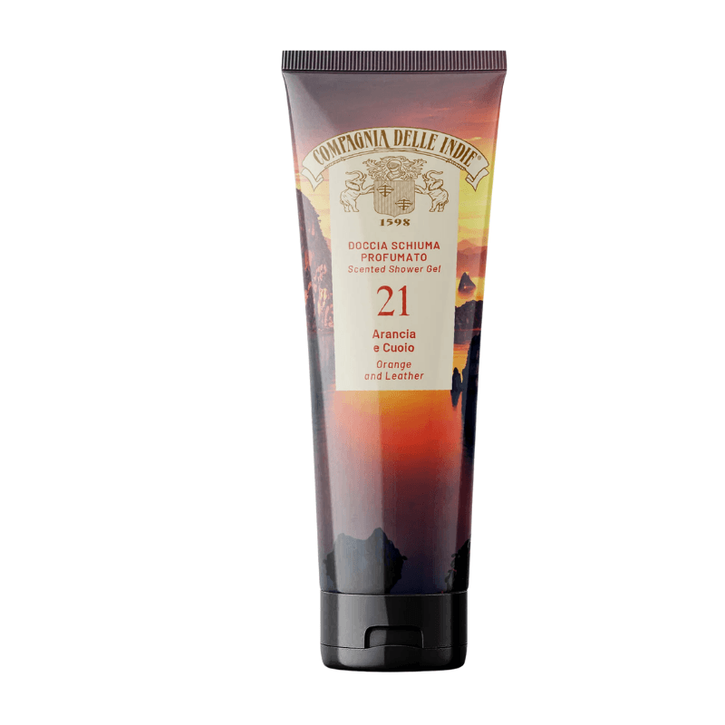 Compagnia delle Indie gel de duș parfumat 21 Orange and Leather 250 ml