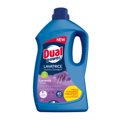 Dual Power detergent de rufe lichid Lavandă 1800 ml, 45 spălări