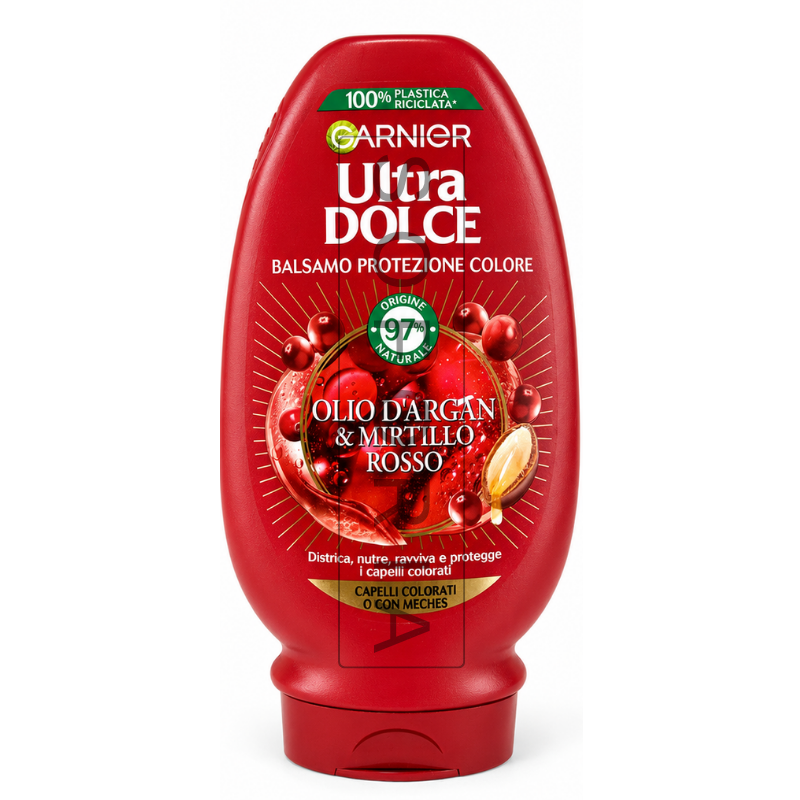 Garnier Ultra Dolce balsam păr colorat Argan și merișor 200 ml