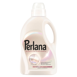 Perwoll Perlana Renew detergent lichid pentru rufe albe și deschise la culoare, 28 spălări, 1400 ml