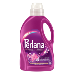 Perwoll Perlana Renew Incanto Floreale detergent lichid pentru rufe colorate, 28 spălări, 1400 ml