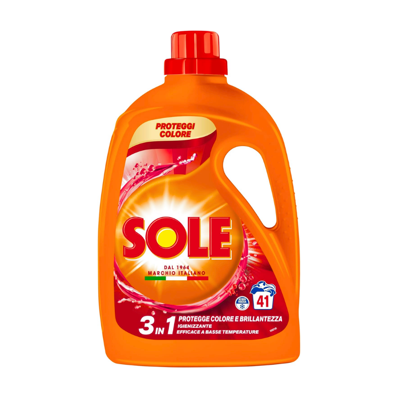 Sole Proteggi Colore detergent de rufe lichid 1845 ml, 41 spălări