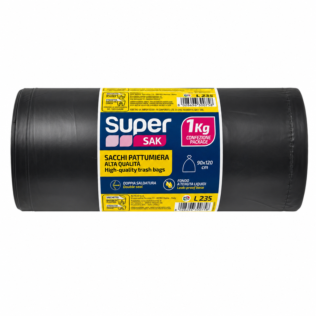 Super Sak saci menajeri anti-picurare, 90x120 cm 1 kg