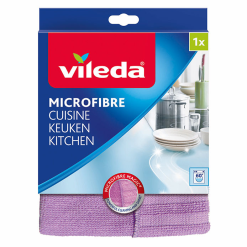 Vileda Microfibre Kitchen lavetă bucătărie 2 în 1 32 x 32 cm