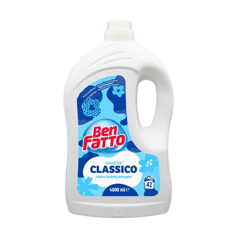 Ben Fatto detergent de rufe lichid Mosc alb 4000 ml, 42 spălări